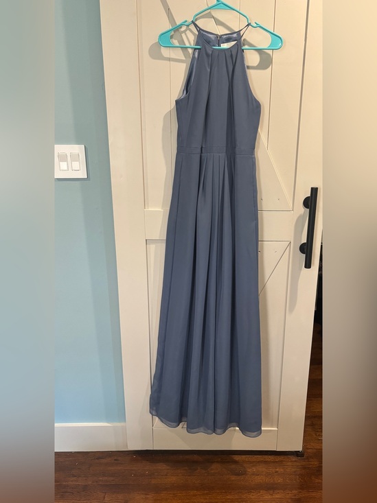 Weddington Way Dresses & Skirts - French Blue Chiffon Evening Gown